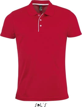 Sol's Performer Poloshirt rot