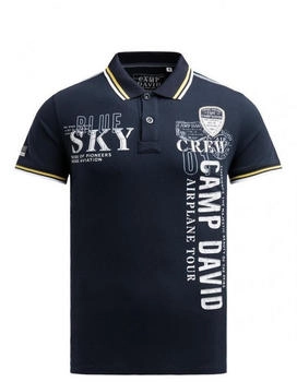 Camp David poloshirt pikee logo artworks