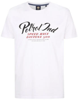 Petrol Industries T-Shirt kurzarm 1-tlg weiss