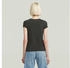 G-Star Eyben Slim V T-Shirt 2.0 Grau raw denim pressed D24533-B059-B575