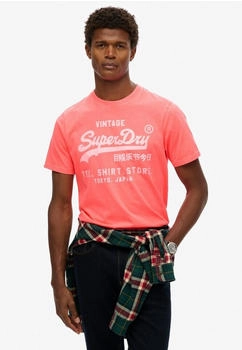 Superdry T-Shirt lachs pastellpink