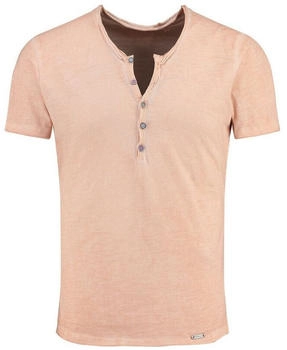 Key Largo Lemonade Button T-Shirt sepia rose
