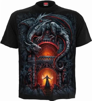 Spiral Spiral Dragon's Lair T-Shirt schwarz