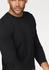 Man's World Langarmshirt neue 3er-Pack schwarz