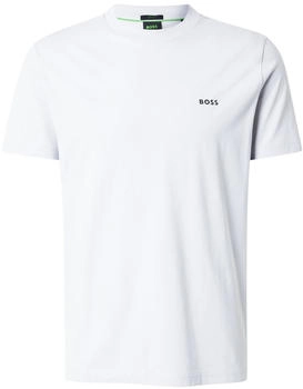 Boss Green T-Shirt Regular Fit Rundhals grau