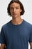Boss Orange T-Shirt Herren Kurzarm Rundhals (50508243) blau