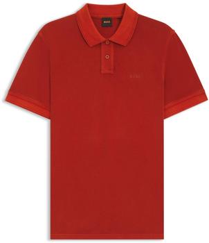 Hugo Boss Poloshirt aus Baumwoll-Piqu&eacute; mit Logo-Print - Style Prime 50507813 Rot
