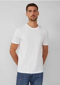 s.Oliver Weiches Kurzarm-T-Shirt aus Baumwoll-Jersey im 5er-Pack weiß 2174527.0100.