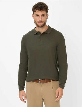 BRAX Herren Polo Style PAROS olive Grün Oliv grün - oliv Gr. (214307_70434000_34)