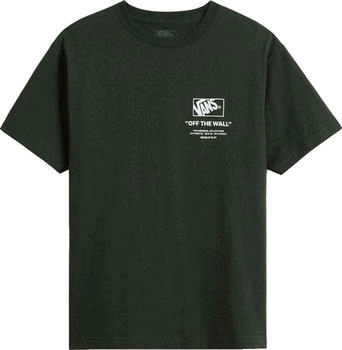 Vans Stockpile T-Shirt Herren Grün Größe: (VN000PEWEMU)