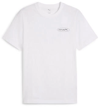Puma Graphics 3 Circles T-Shirt Herren | Mit Plain | White | Größe: White (684834_02)