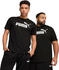 Puma Essentials No. 1 Logo T-Shirt Herren | Mit Logo Print | Black | Größe: Black (682532_01)