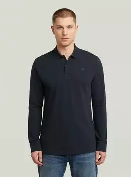 G-Star Dunda Slim Poloshirt Dunkelblau salute D27683-5864-C742
