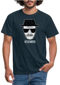 spreadshirt Heisenberg Skizze Zeichnung Männer T-Shirt navy
