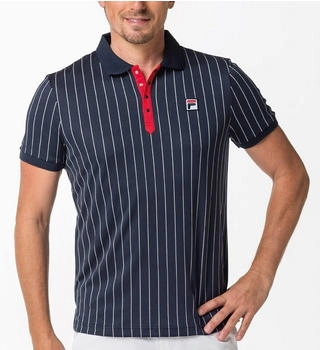 Fila Poloshirt Stripes peacoat blau weiß rot