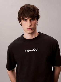 Calvin Klein T-Shirt Logo-Print schwarz