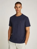 Tommy Hilfiger T-Shirt "ESSENTIAL REGULAR FIT SOLID mit Stickerei", Herren, Gr. S,