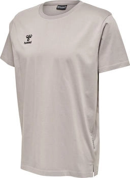 Hummel Hmlmove Grid Cotton T-Shirt S S Shirt grau