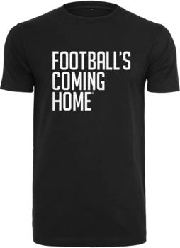 Merchcode Mc874-footballs Coming Home Logo Tee schwarz