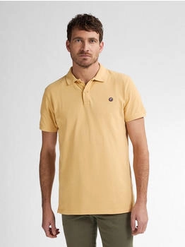 Petrol Industries Regular Fit Poloshirt kurzarm gelb
