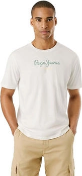 Pepe Jeans Eggo-T-Shirt weiß PM509979