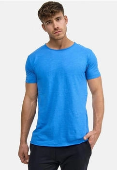 Indicode Willbur Tee Rundhalsausschnitt palace blue