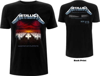 Metallica Master of Puppets Tracks T-Shirt schwarz
