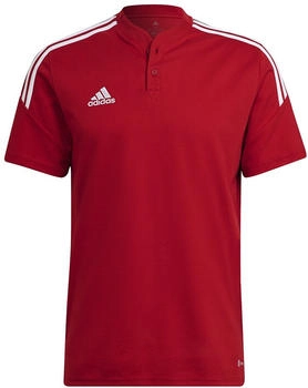 Adidas Condivo Polo Team Power rot weiß
