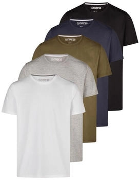 riverso RIVDean T-Shirt Regular Fit 5er Set