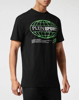 Plein Sport Shirt GLOBAL EXPRESS EDITION PP2127 schwarz