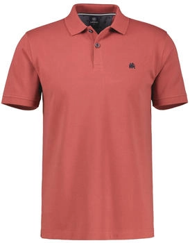 Lerros Basic Poloshirt erde-rot