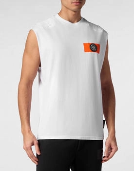 Plein Sport Shirt Tanktop PP14171 weiß