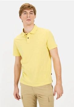 Camel Active Poloshirt aus Organic Cotton gelb