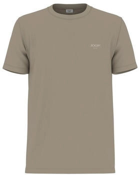 Joop! Kurzarmshirt 'Alphis' beige Logoprint