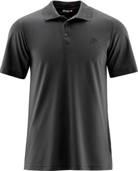 Maier Sports Ulrich Poloshirt schwarz
