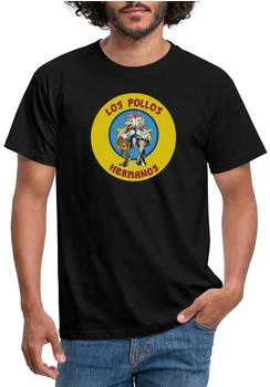 spreadshirt Breaking Bad Los Pollos Hermanos Männer T-Shirt schwarz