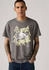 Levi's T-Shirt neongelb dunkelgrau weiß