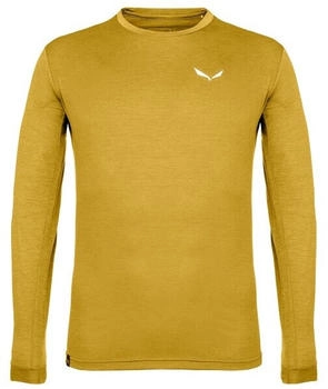 Salewa Puez Melange Dry L S Tee olive oil melange