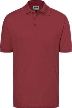James & Nicholson Polohemd Armbündchen wine