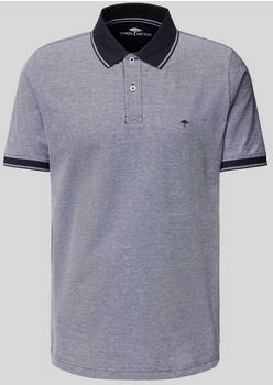 Fynch-Hatton Poloshirt Label-Stitching marine