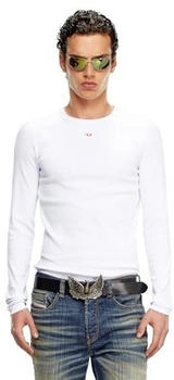 Diesel D-RIBBER-LS-N Shirt weiß