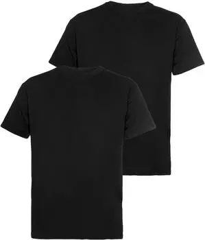 Fruit of the Loom T-Shirt 3er-Pack rundhals schwarz