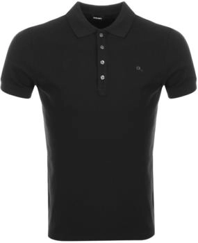 Diesel Poloshirt T-HEAL schwarz
