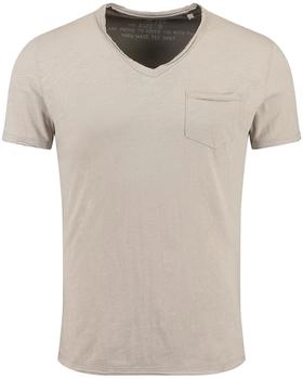 Key Largo Water v-Neck T-Shirt dove grey 1123