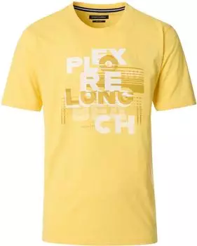 CASAMODA Regular Fit T-Shirt Rundhals gelb (YMg2VkeSnr)