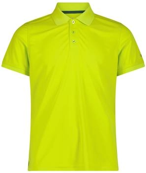 CMP Polo T-Shirt grün/gelb (3T60077)