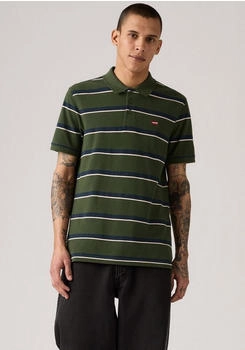 Levi's Housemark Polo Poloshirt dunkelblau dunkelgr&uuml;n offwhite