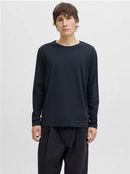Jack & Jones JJEORGANIC BASIC TEE LS O-NECK NOOS navy blazer