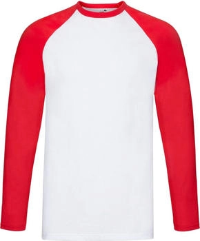 Fruit of the Loom Long Sleeve Baseball Herren T-Shirt 61-028-0