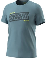 DynaFit 08-0000070998-54/2X-3161-smoke blue/TABLOID, T-Shirt Graphic Cotton Herren -